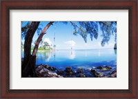 Framed Rope Swing Over Water, Florida Keys