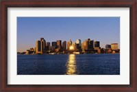 Framed Inner Harbor, Boston, MA