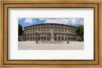 Framed Ducal Palace, Piazza Napoleone, Lucca, Tuscany, Italy