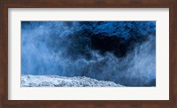 Framed Wintertime by Gullfoss Waterfalls, Iceland