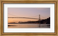 Framed Vancouver, Lions Gate Bridge