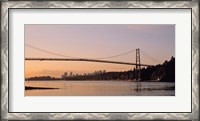 Framed Vancouver, Lions Gate Bridge