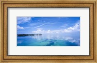 Framed Cloudy Ocean, Florida Keys, Florida