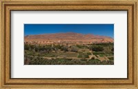 Framed Tinghir Oasis, Province De Tinghir, Souss-Massa-Draa, Morocco