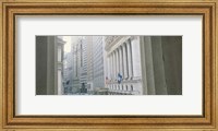 Framed New York Stock Exchange Wall, New York, NY