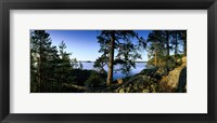 Framed Lake Saimaa, Puumala, Finland