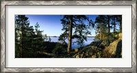 Framed Lake Saimaa, Puumala, Finland