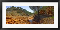 Framed Rio Tinto Mines, Huelva Province, Andalusia, Spain