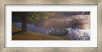 Framed Rowboat Lake, NH
