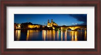 Framed St. Peter And Paul Church, River Shannon, Athlone, Republic of Ireland