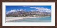 Framed Elafonisi Beach, West Coast, Crete, Greece