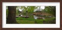 Framed Japanese garden, Wroclaw, Poland