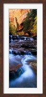 Framed North Creek, Zion National Park, Utah