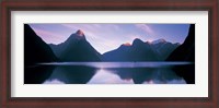 Framed Milford Sound, New Zealand