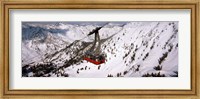 Framed Ride over Snowbird Ski Resort, Utah