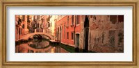 Framed Building Reflections In Water, Venice, Italy