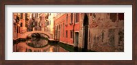 Framed Building Reflections In Water, Venice, Italy