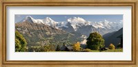 Framed Lauterbrunnen Valley with Mt Eiger, Switzerland