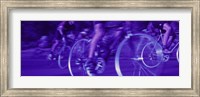 Framed Bicycle Race
