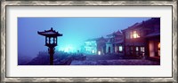Framed Mount Taishan, Shandong Province, China