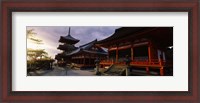 Framed Kiyomizu-Dera Temple, Kyoto, Japan
