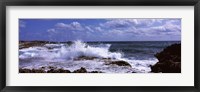 Framed Coastal Waves, Cozumel, Mexico