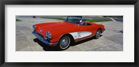 Framed 1959 Corvette