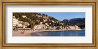 Framed Playa d'es Traves Beach, Port de Soller, Majorca, Balearic Islands, Spain