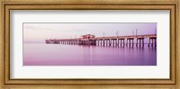 Framed Gulf State Park Pier, Gulf Shores, Baldwin County, Alabama