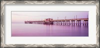 Framed Gulf State Park Pier, Gulf Shores, Baldwin County, Alabama