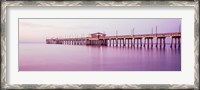 Framed Gulf State Park Pier, Gulf Shores, Baldwin County, Alabama