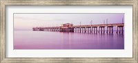 Framed Gulf State Park Pier, Gulf Shores, Baldwin County, Alabama