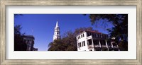 Framed St. Michael's Episcopal Church, Charleston, South Carolina