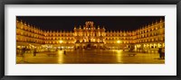 Framed Plaza Mayor Castile & Leon Salamanca, Spain