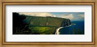 Framed Waipio Valley, Big Island, Hawaii