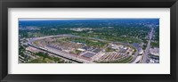 Framed Indianapolis Motor Speedway, Indianapolis, Indiana