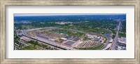 Framed Indianapolis Motor Speedway, Indianapolis, Indiana