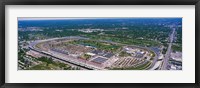 Framed Indianapolis Motor Speedway, Indianapolis, Indiana