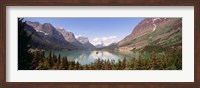 Framed Saint Mary Lake, Montana