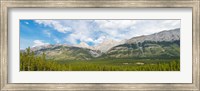 Framed Canadian Rockies, Smith-Dorrien Spray Lakes Trail, Alberta, Canada