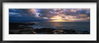 Framed Makaha Beach Park, Oahu, Hawaii