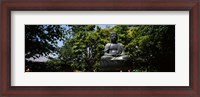 Framed Buddha in Asakusa Kannon Temple, Tokyo Prefecture, Japan