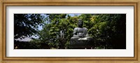 Framed Buddha in Asakusa Kannon Temple, Tokyo Prefecture, Japan