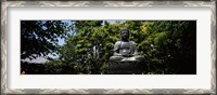 Framed Buddha in Asakusa Kannon Temple, Tokyo Prefecture, Japan