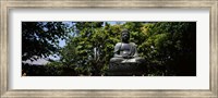 Framed Buddha in Asakusa Kannon Temple, Tokyo Prefecture, Japan