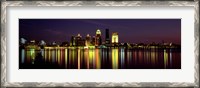 Framed Louisville, KY at Night
