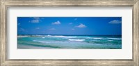 Framed Waves in Cancun, Mexico