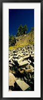 Framed Devils Postpile National Monument, Mammoth Mountain, California