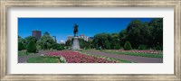 Framed Paul Revere Statue, Boston Public Garden, Massachusetts