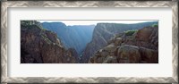 Framed Black Canyon, Gunnison National Forest, Colorado